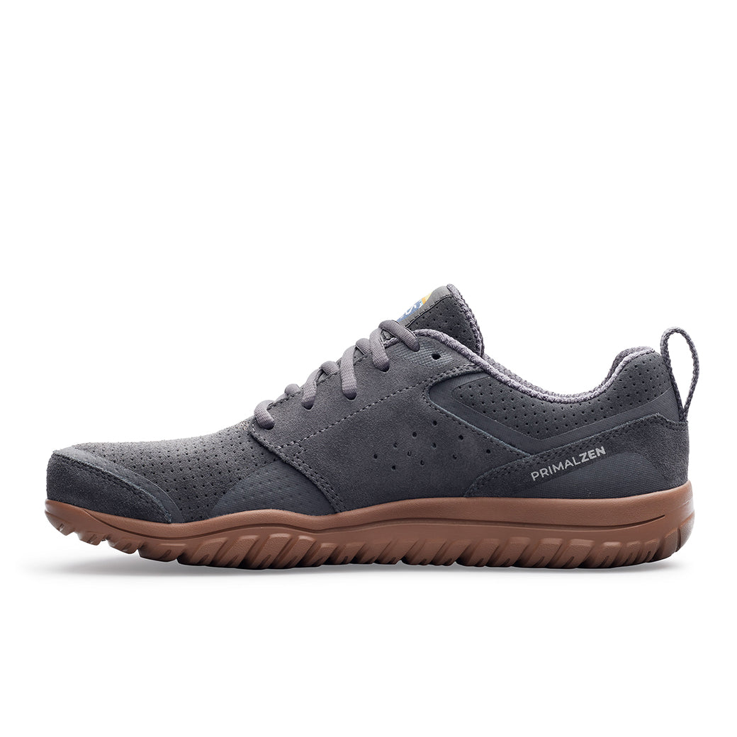 Mens Lems Primal Zen Suede in Graphite