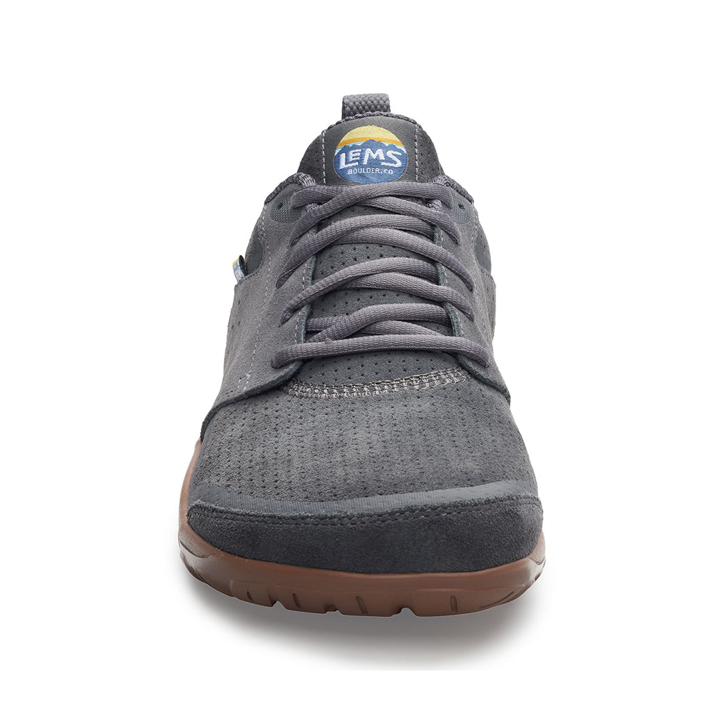 Mens Lems Primal Zen Suede in Graphite