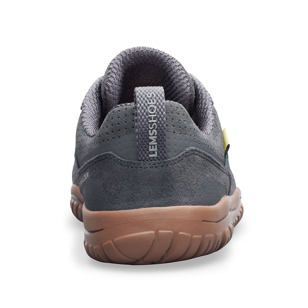 Mens Lems Primal Zen Suede in Graphite