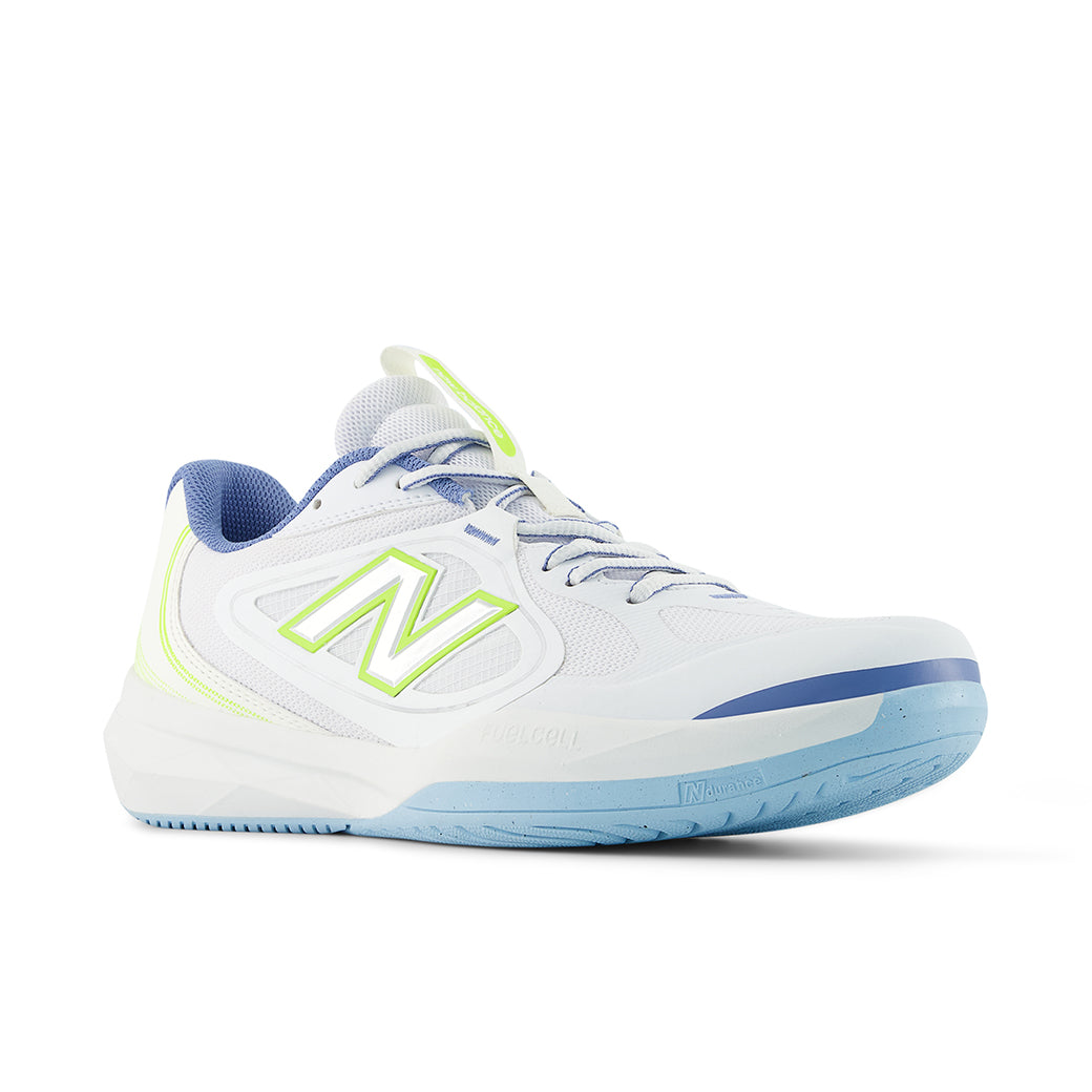 Mens New Balance FuelCell 796v5 in White/Alkaline Green