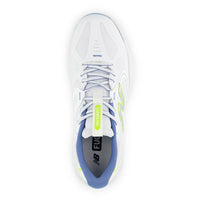 Mens New Balance FuelCell 796v5 in White/Alkaline Green
