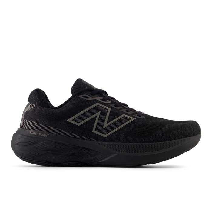 Mens New Balance Fresh Foam X 880v15 in Black/Black/Metallic