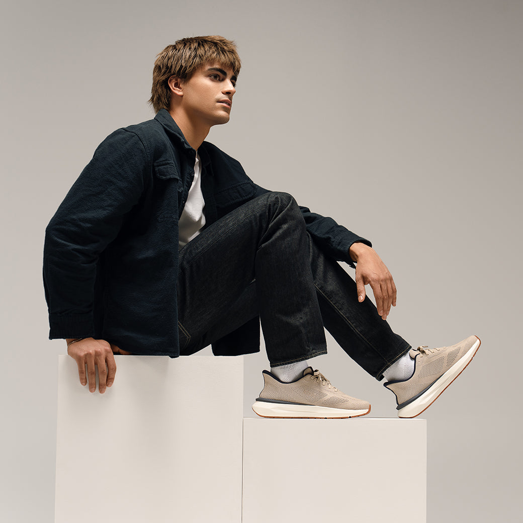 Kizik Athens 2 Doe Skin/Naval Academy