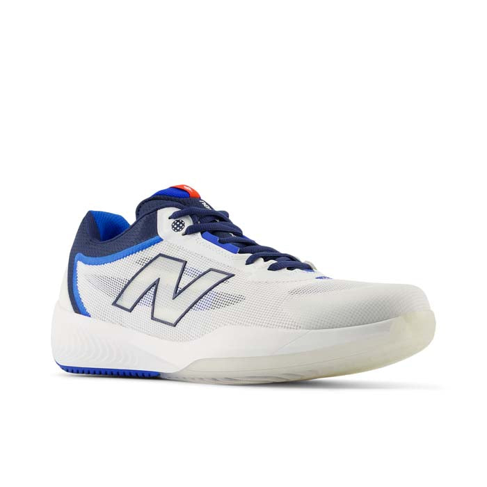 Mens New Balance FuelCell 996 v6 in White/Team Navy – Lucky Shoes