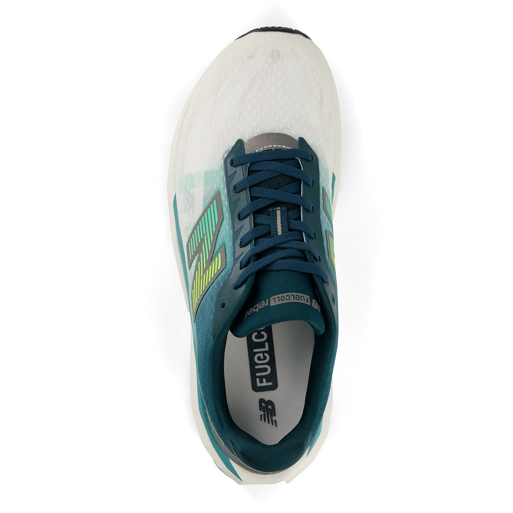 New Balance FuelCell Rebelv5 Medusa Green/Faded Teal