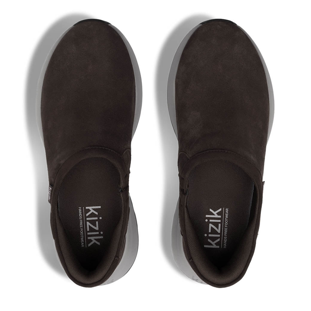 Mens Kizik Juno 2 Moc in Demitasse/Morning Dove