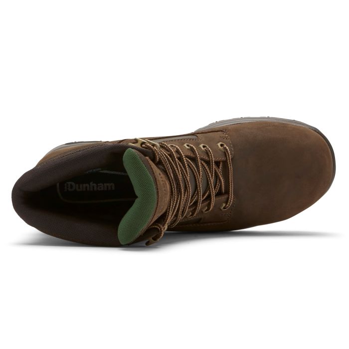 Mens Dunham 8000 Works Safety 6in in Brown – Lucky Shoes