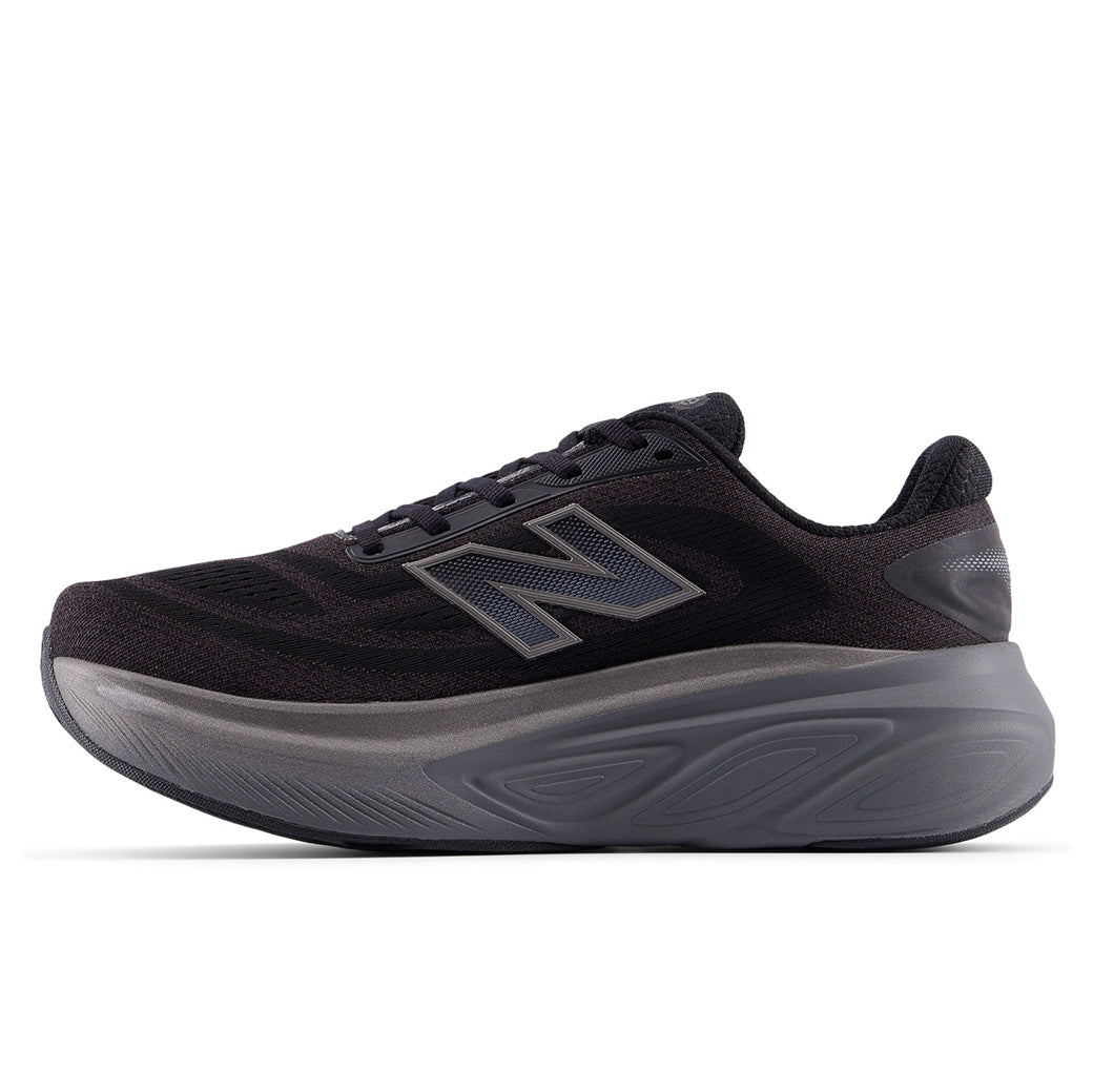Mens New Balance Fresh Foam More v6 in Black/Castlerock/Black