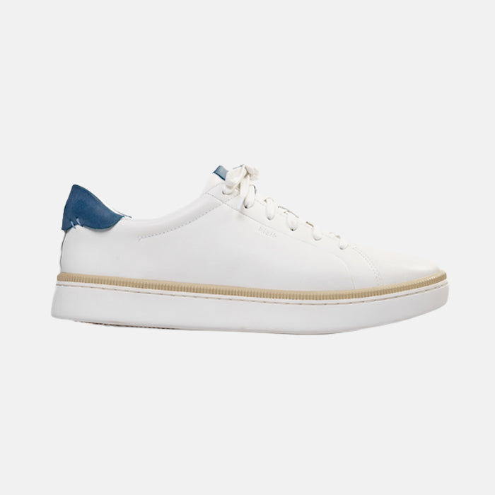 Mens Kizik Sonoma in Optic White/Coronet Blue