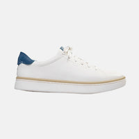 Mens Kizik Sonoma in Optic White/Coronet Blue