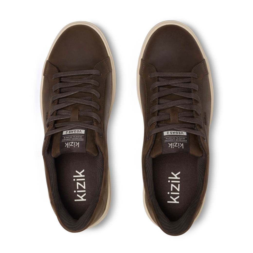 Mens Kizik Vegas 2 in Mole/Whitecap Gray