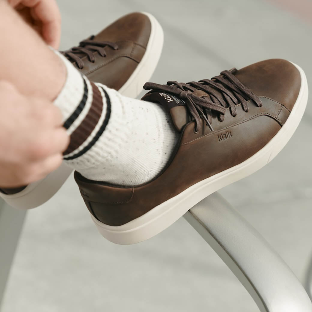 Mens Kizik Vegas 2 in Mole/Whitecap Gray