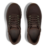 Mens Kizik Wasatch Leather Low in Soft Silt/Demitasse