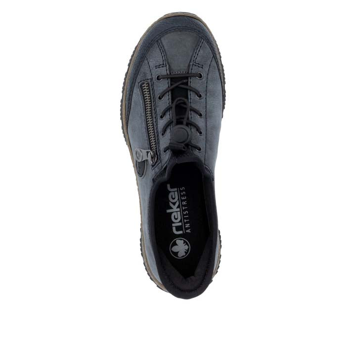 Womens Rieker Nikita 67 in Pazifik/Antlantic/Schwarz – Lucky Shoes