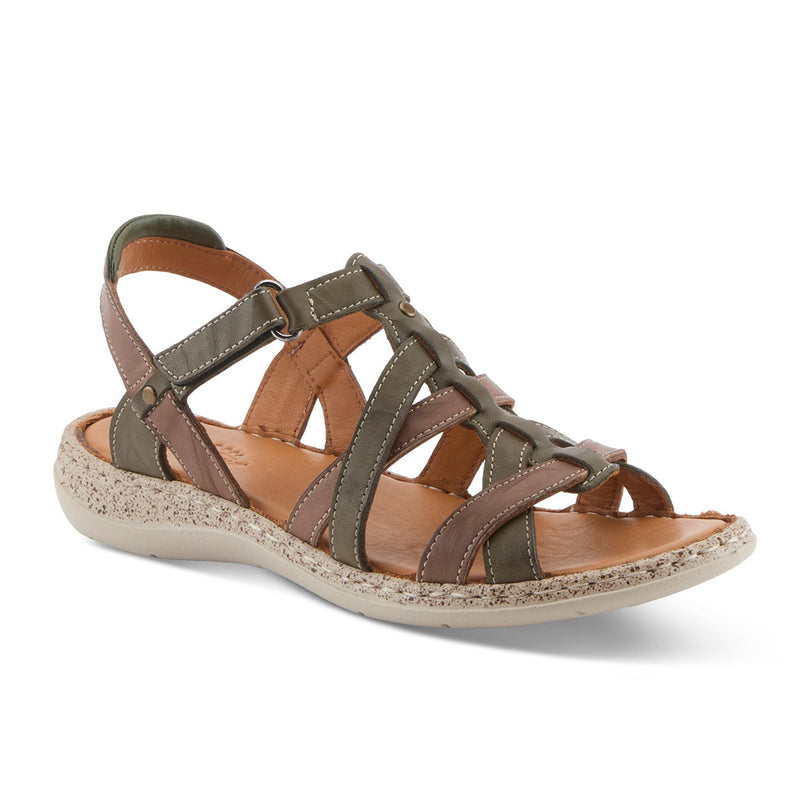 Spring Step Nyxelle Olive Multi