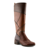 Spring Step Patchwork Brown Multi