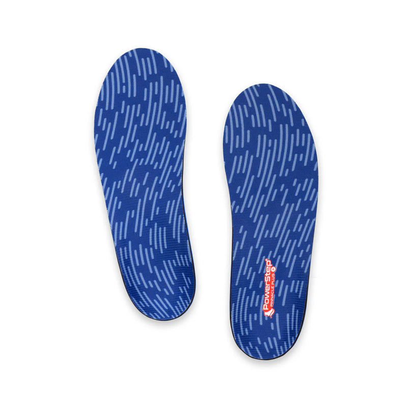 PowerStep Pinnacle Plus Met Insoles - PowerStep Plus Insoles | Ball of Foot Pain Relief Orthotic, Metatarsalgia