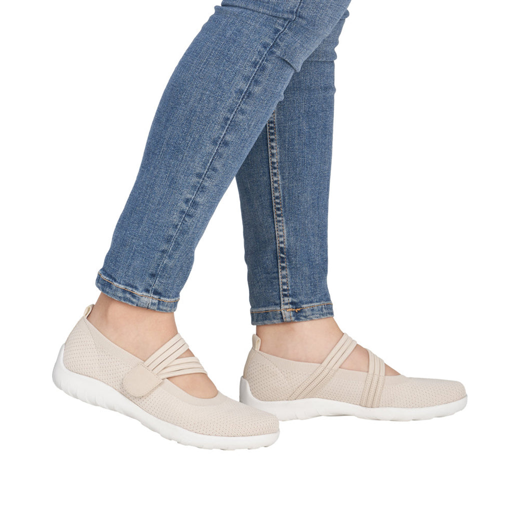 Womens Remonte Liv 19 in Cotton/Pepple