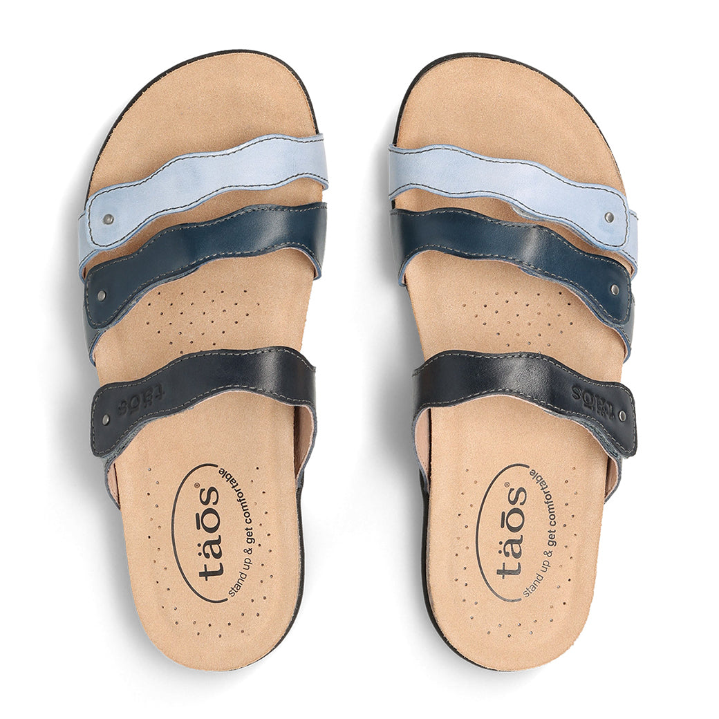 Taos Scribble Blue Multi