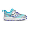 Saucony Ride Jr Silver/Turquoise