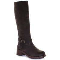 Wanderlust Ella Wide Calf Dark Brown