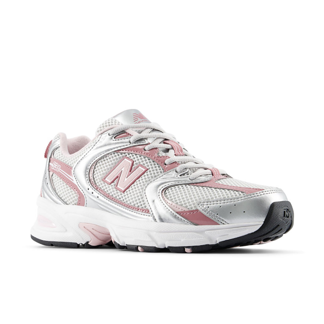 New Balance 530 Silver Metallic/ Rosewood
