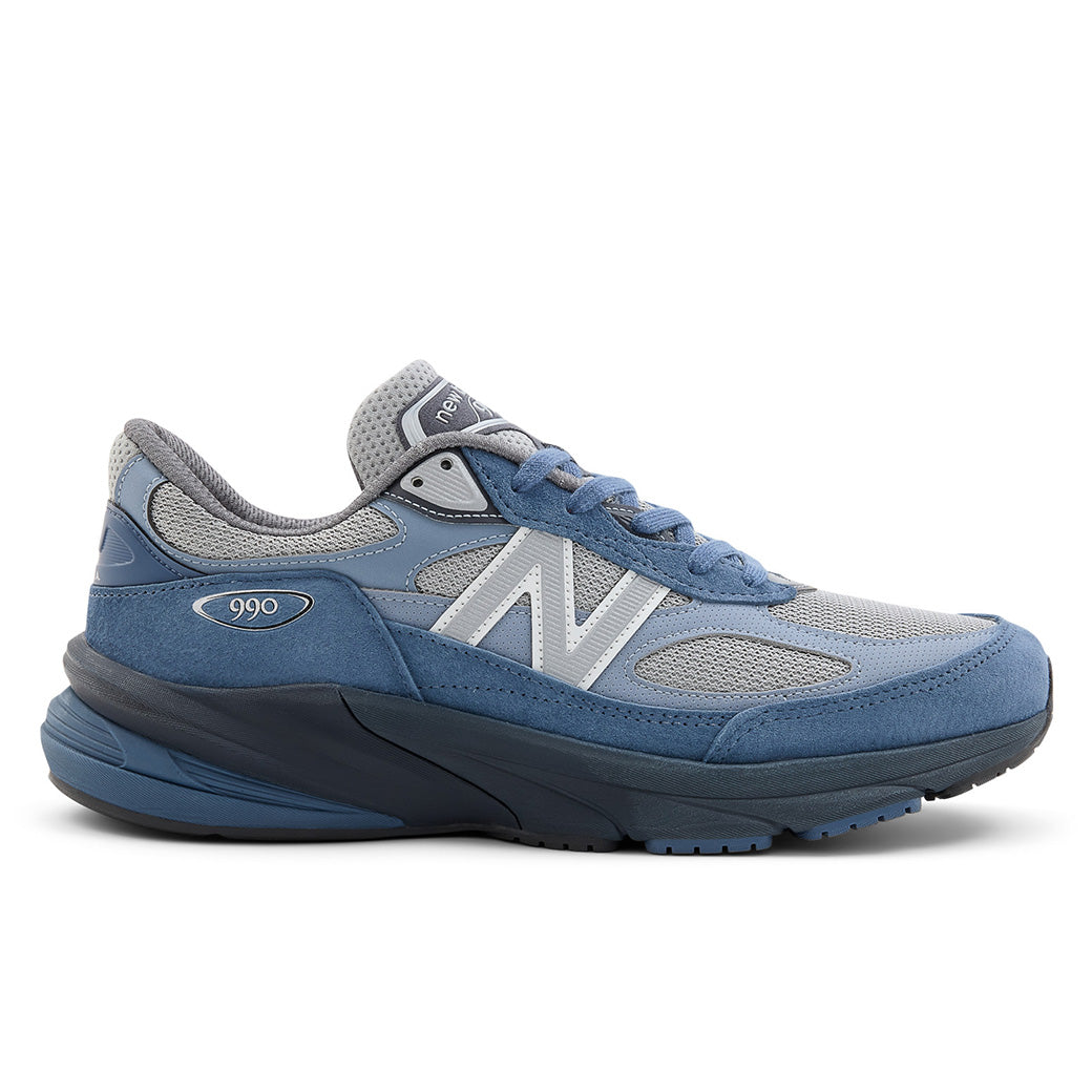 Mens New Balance Made in USA 990v6 in Vintage Indigo/Eclipse/Slate