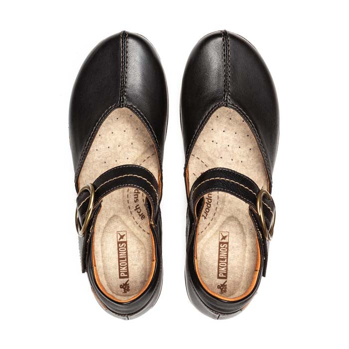 ルンコルン Womens Pikolinos Granada Mary Jane in Black – Lucky Shoes