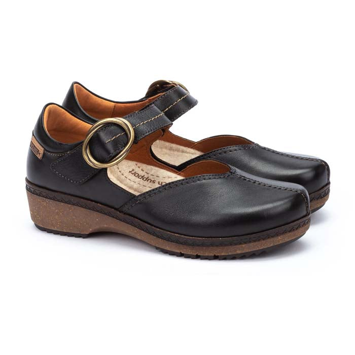 Womens Pikolinos Granada Mary Jane in Black – Lucky Shoes