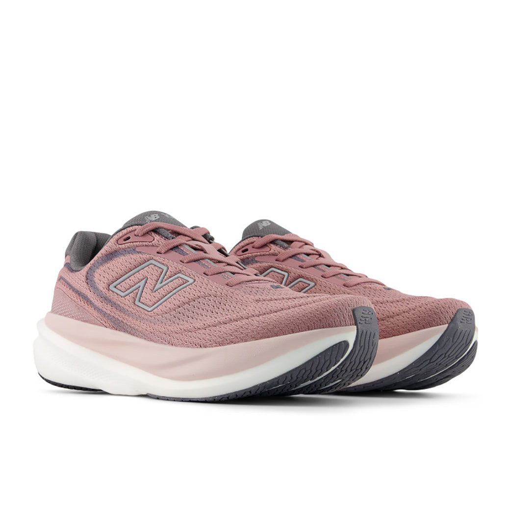 Womens New Balance 1080v15 in Rosewood/ Silver Metallic