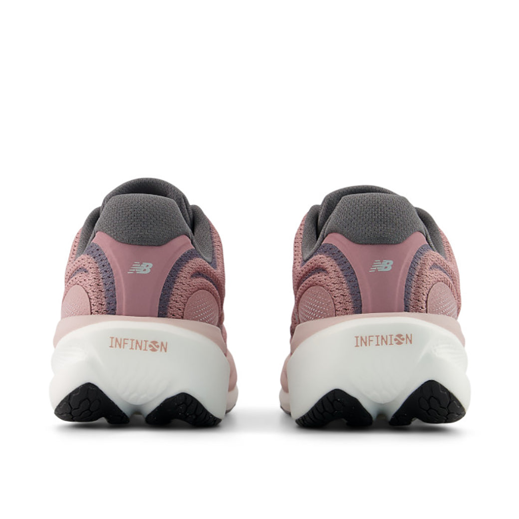 Womens New Balance 1080v15 in Rosewood/ Silver Metallic