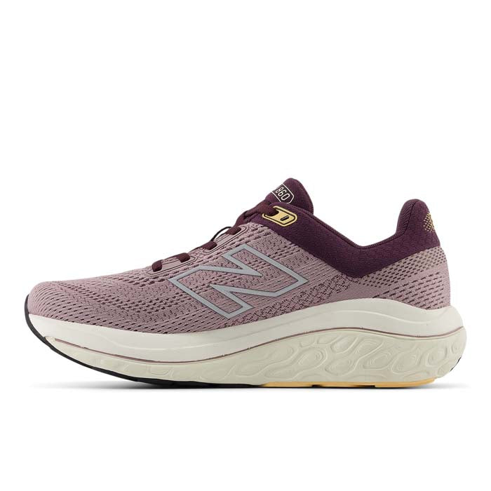Womens New Balance Fresh Foam X 860v14 in Ice Wine/Plum Brown