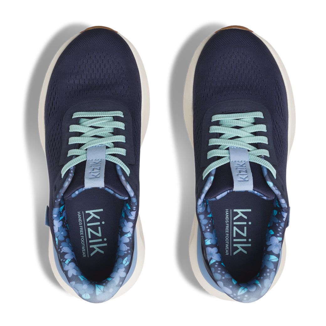 Womens Kizik Athens 2 in Naval Academy Floral