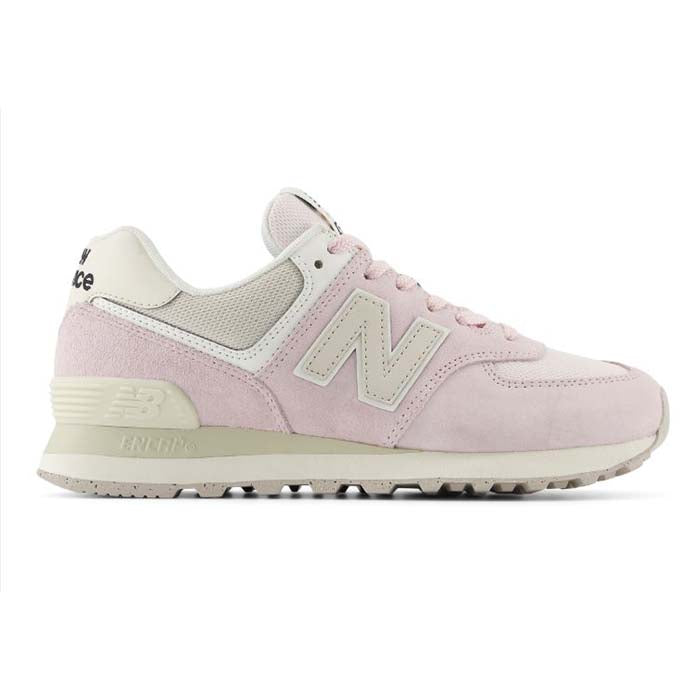 Womens New Balance 574 v2 in Pink Granite/Moonbeam/Turtledove – Lucky Shoes