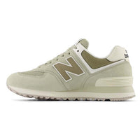 Womens New Balance 574 v2 in Olivine/Dark Stoneware/Turtledove