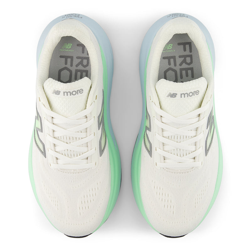New Balance Fresh Foam More V6 Sea Salt/ Lab Green/ Frosted Glass