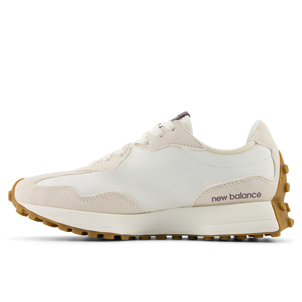 Womens New Balance 327 in Linen/Sea Salt/Dark Ice Wine – Lucky Shoes