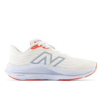 Womens New Balance FuelCell Walker Elite in White/Neon Dragonfly/Light Arctic Grey