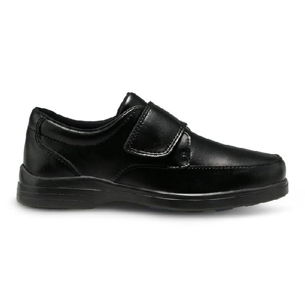 Big Boy Hush Puppies Gavin Black in Black