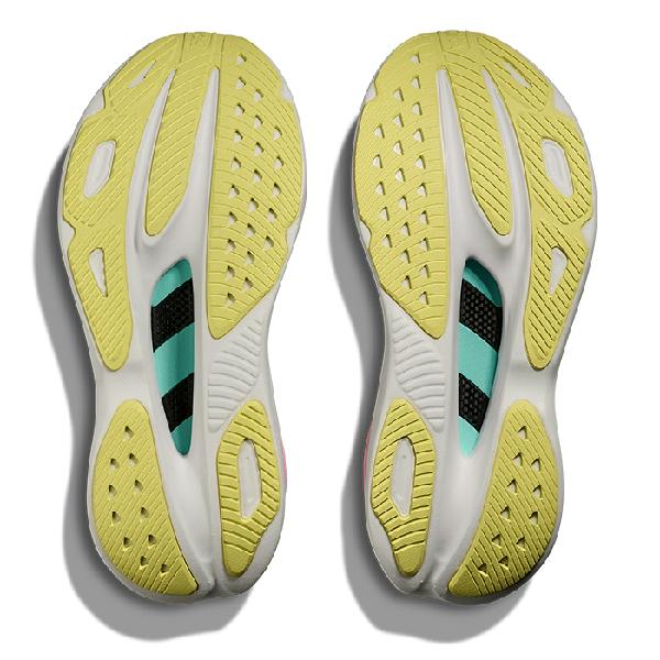 Womens Hoka Skyward X in Mint Flourite/Blue Spark – Lucky Shoes
