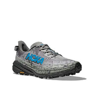 Mens Hoka Speedgoat 6 Wide in Galactic Grey / Hoka Blue