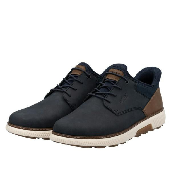 rierie28s  Mens Rieker Stan 57 in Midnight/Pazifik/Nuss/Navy – Lucky Shoes