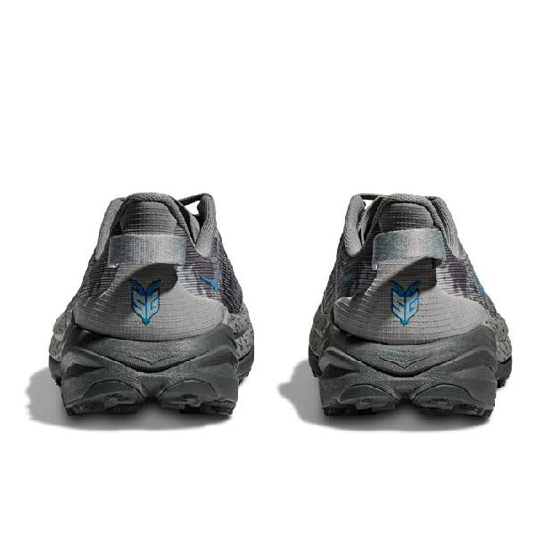 Mens Hoka Speedgoat 6 Wide in Galactic Grey / Hoka Blue