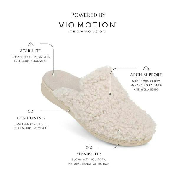 Womens Vionic Gemma II Shearling in Cream