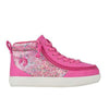 Little Girl Billy Classic High II in Fuchsia Snake