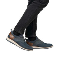 Mens Rieker Dustin 50 in Baltik/Lake/Mogano/Navy