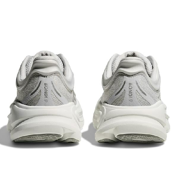 Womens Hoka Bondi 9 Extra Wide in Stardust/Silver – Lucky Shoes