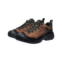 Mens Keen Targhee IV WP Wide in Bison/Black