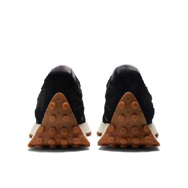 Womens New Balance 327 in Black/White/Mineral Red – Lucky Shoes