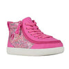 Little Girl Billy Classic High II in Fuchsia Snake